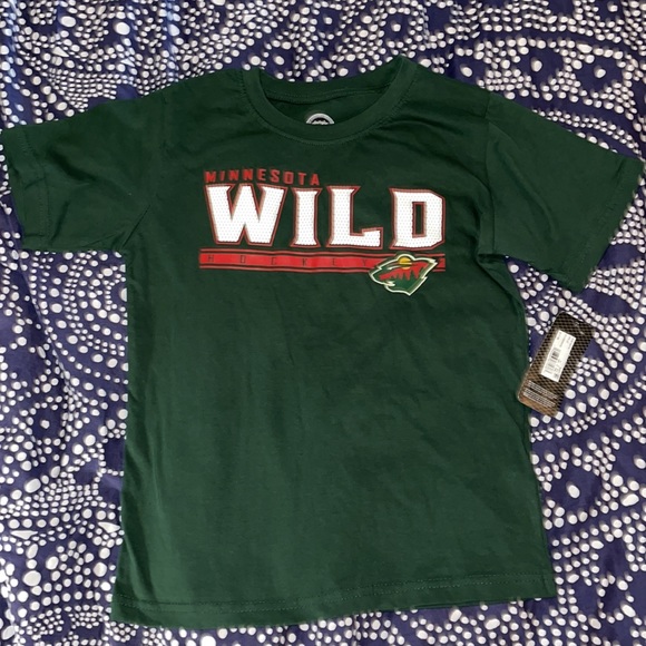 NHL Minnesota Wild Hockey Boy’s Shirt - Picture 2 of 7